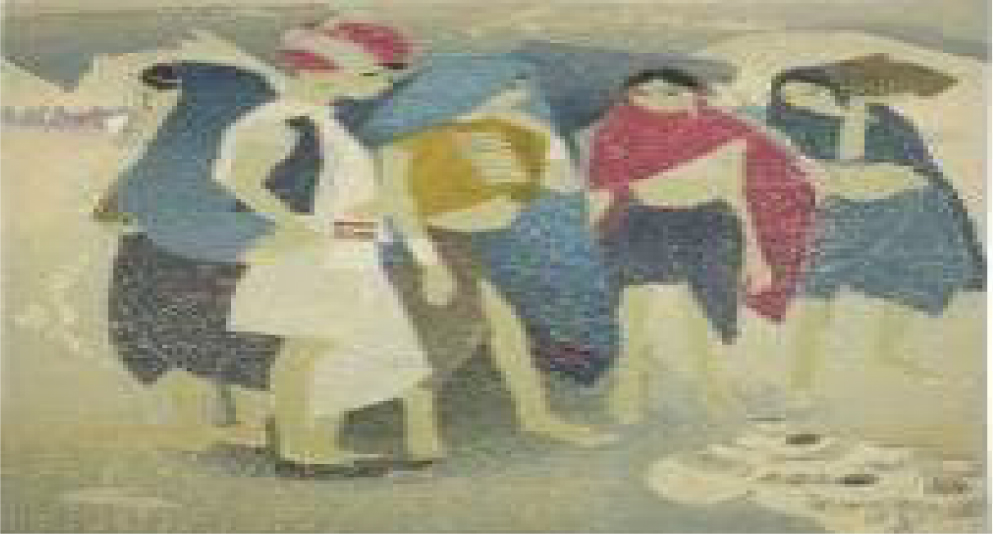 Untitled (Village Group, Saurashtra)